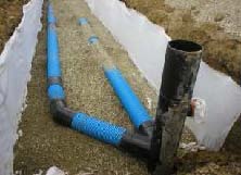 Bild 3: Regenwasserableitung und Speicherung von Regenwasser