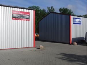 Bild 1: Hallensystembau: Gründung und Erschließung