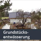 Grundstücksentwässerung Überschwemmung- Entwässerung- Sammler